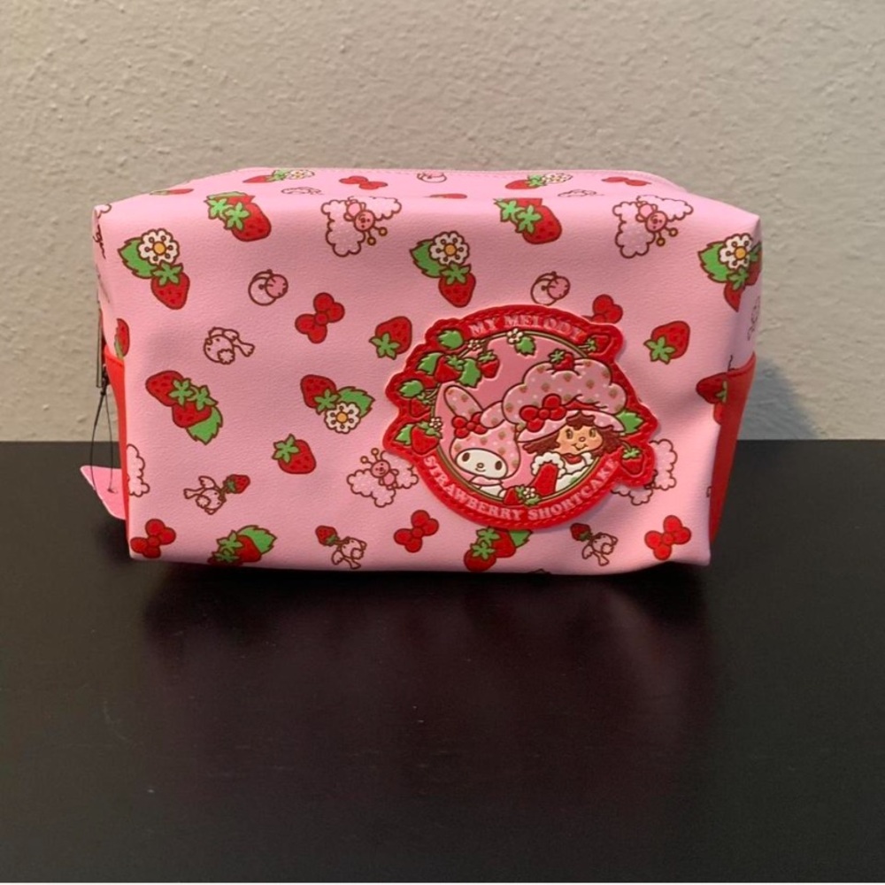 Sanrio Pink My Melody & Strawberry Shortcake Pouch